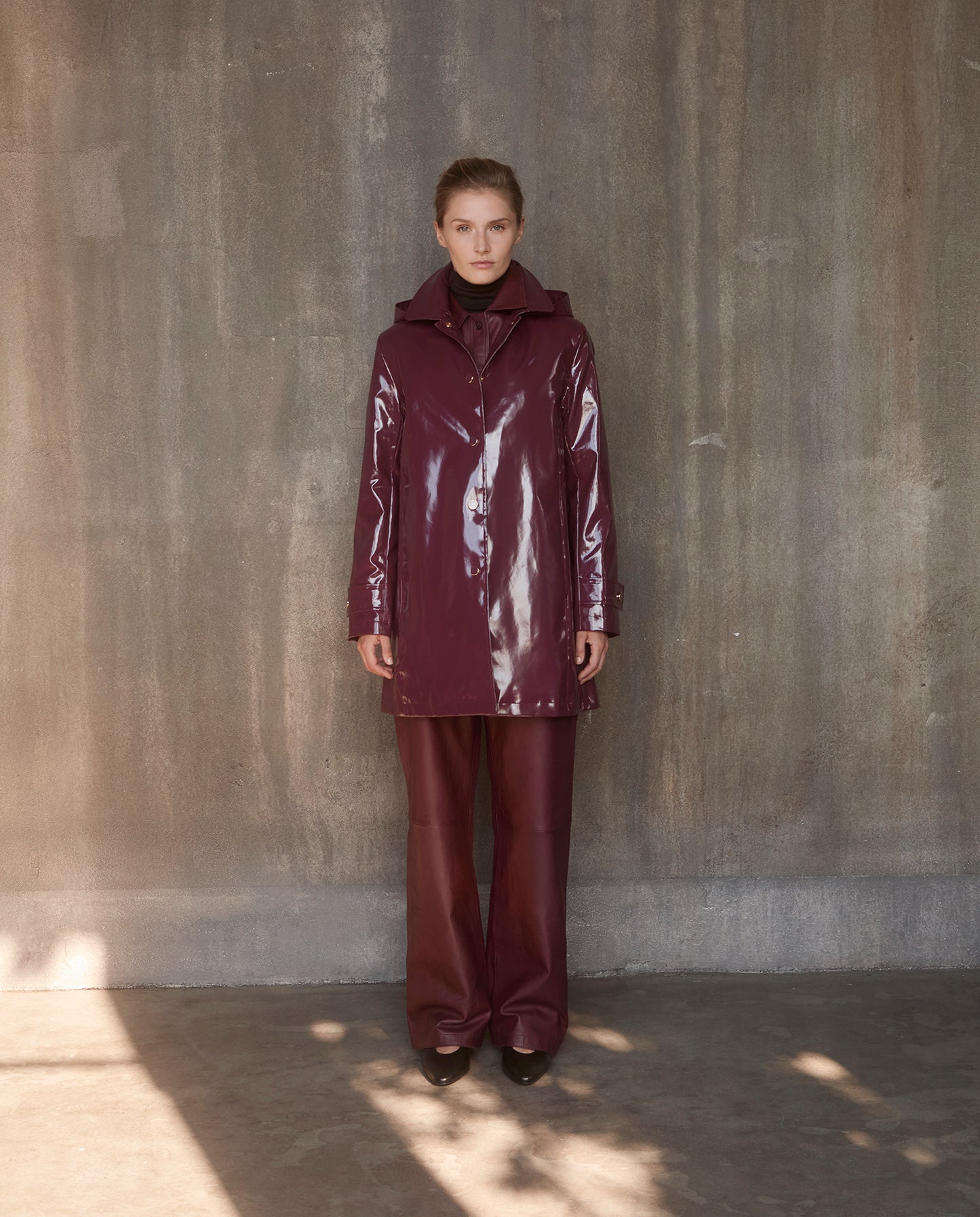 Iconic Princess Slicker - Deep Red