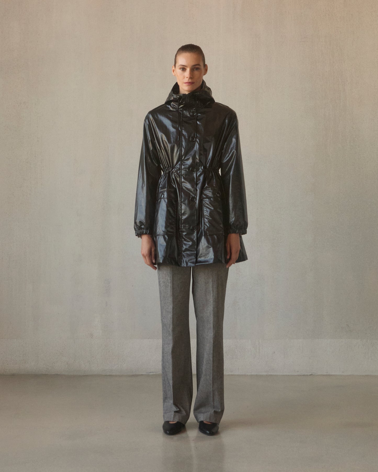 Hamptons Parka - Black