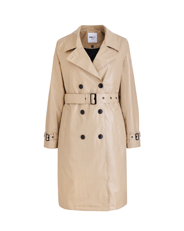 DOUBLE SHADE TRENCH COAT(－) stein DOUBLE SHADE TRENCH COAT