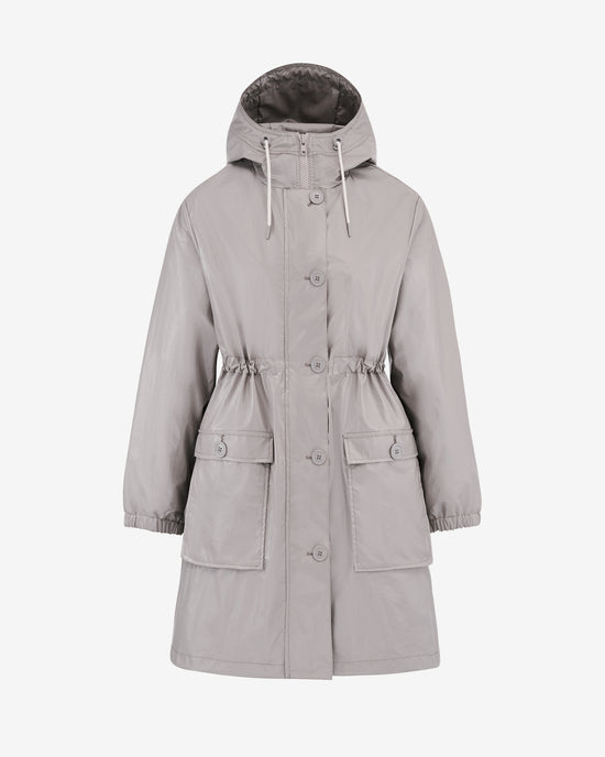 Hamptons Parka - Warm Grey