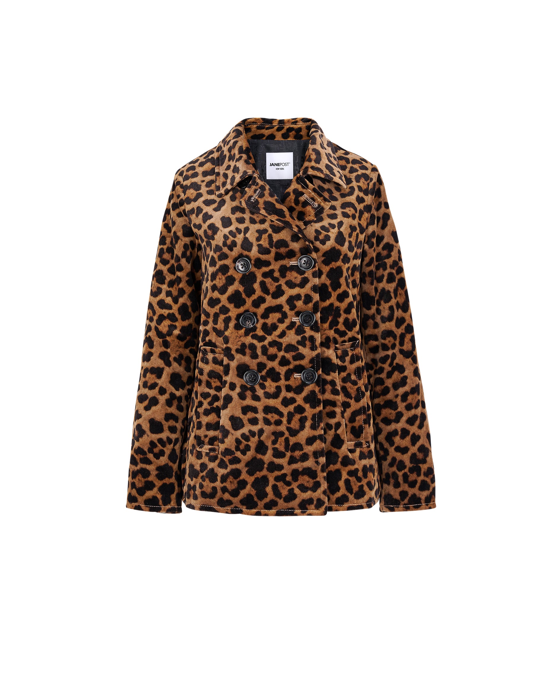 Velvet Pea Coat – Jane Post