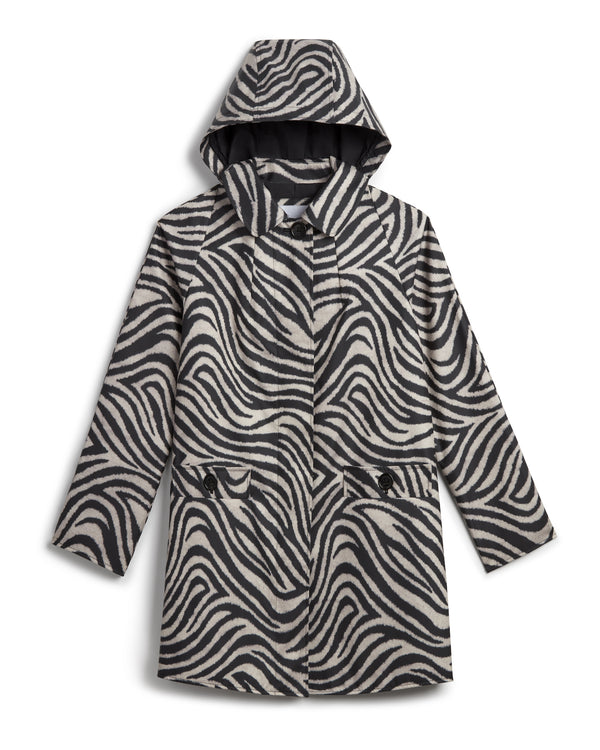 NWT Kate Spade zebra print rain popular jacket