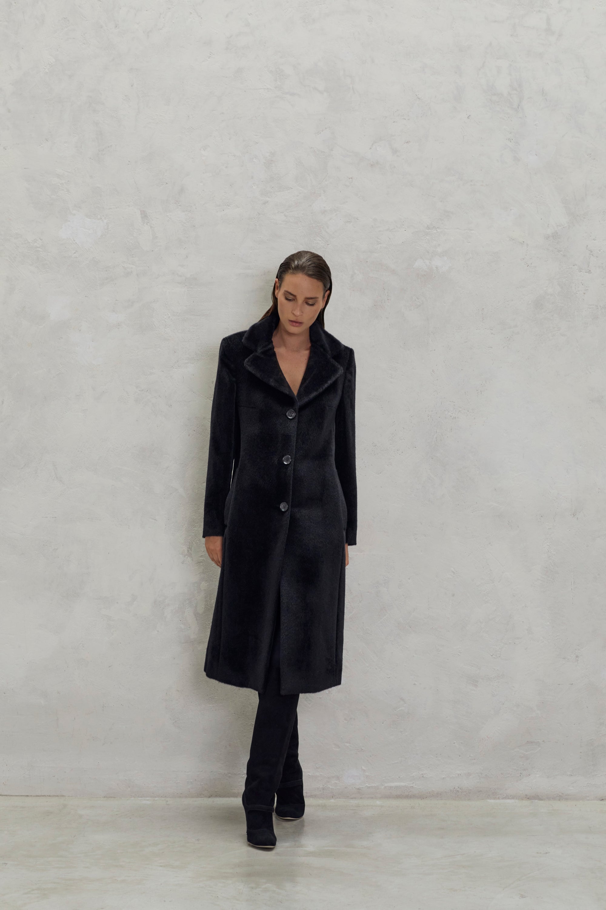 Loro Piana Alpaca Boy Coat Jane Post