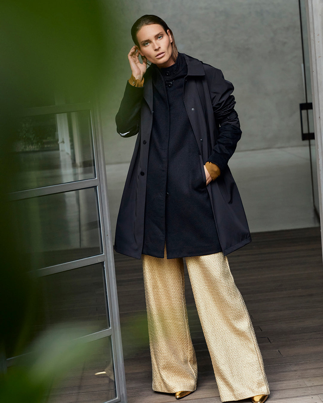 Black Iconic Cashmere Double Coat – Jane Post