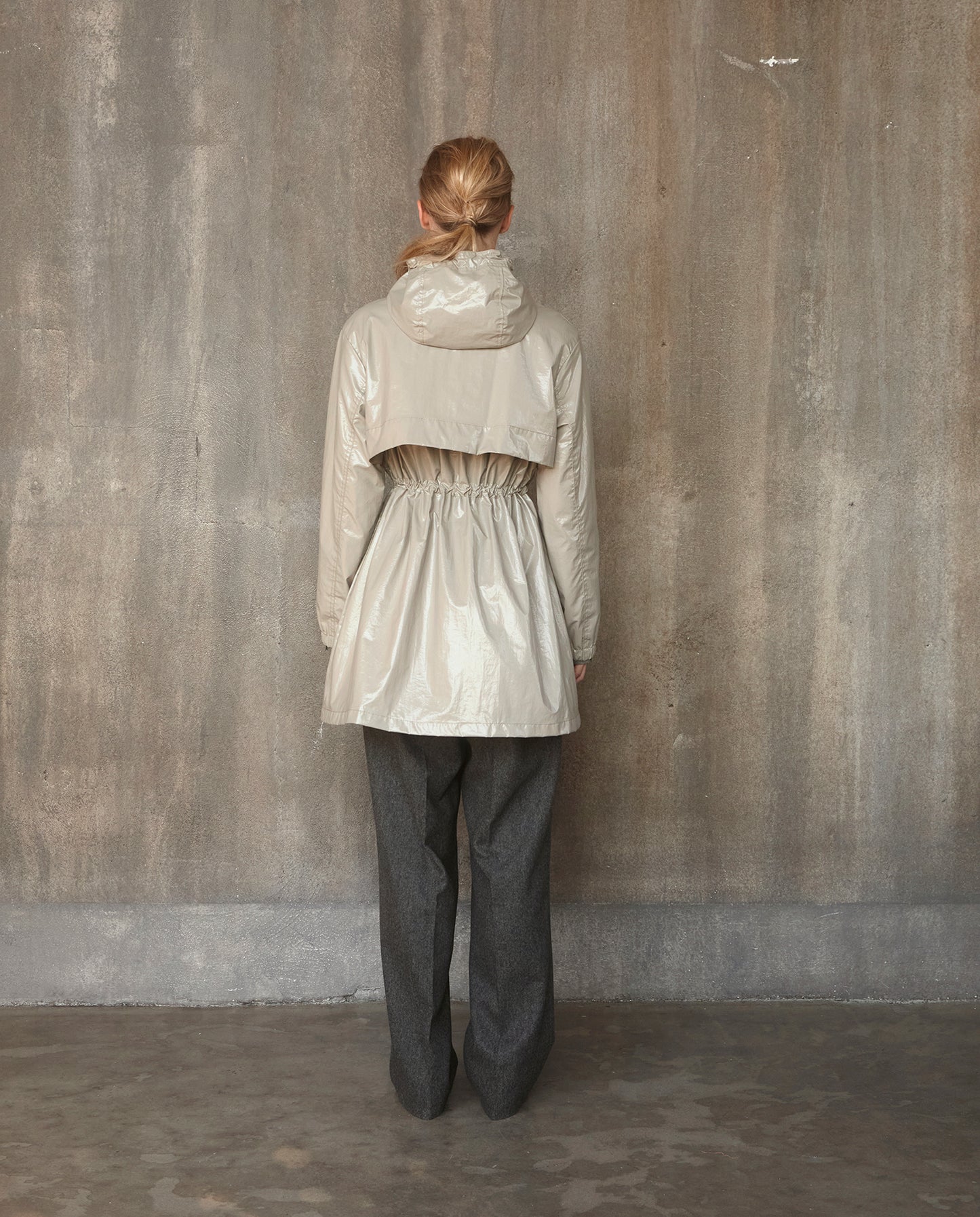 Hamptons Parka - Warm Grey