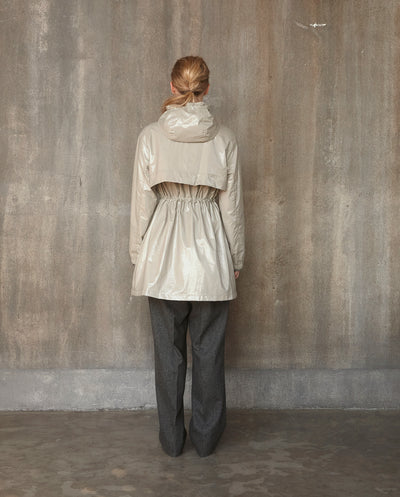 Hamptons Parka - Warm Grey