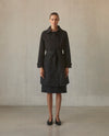 Perfect Trench with Detachable Wool Lining - Black