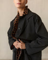 3-IN-1 WOOL COAT WITH LEOPARD TRIM