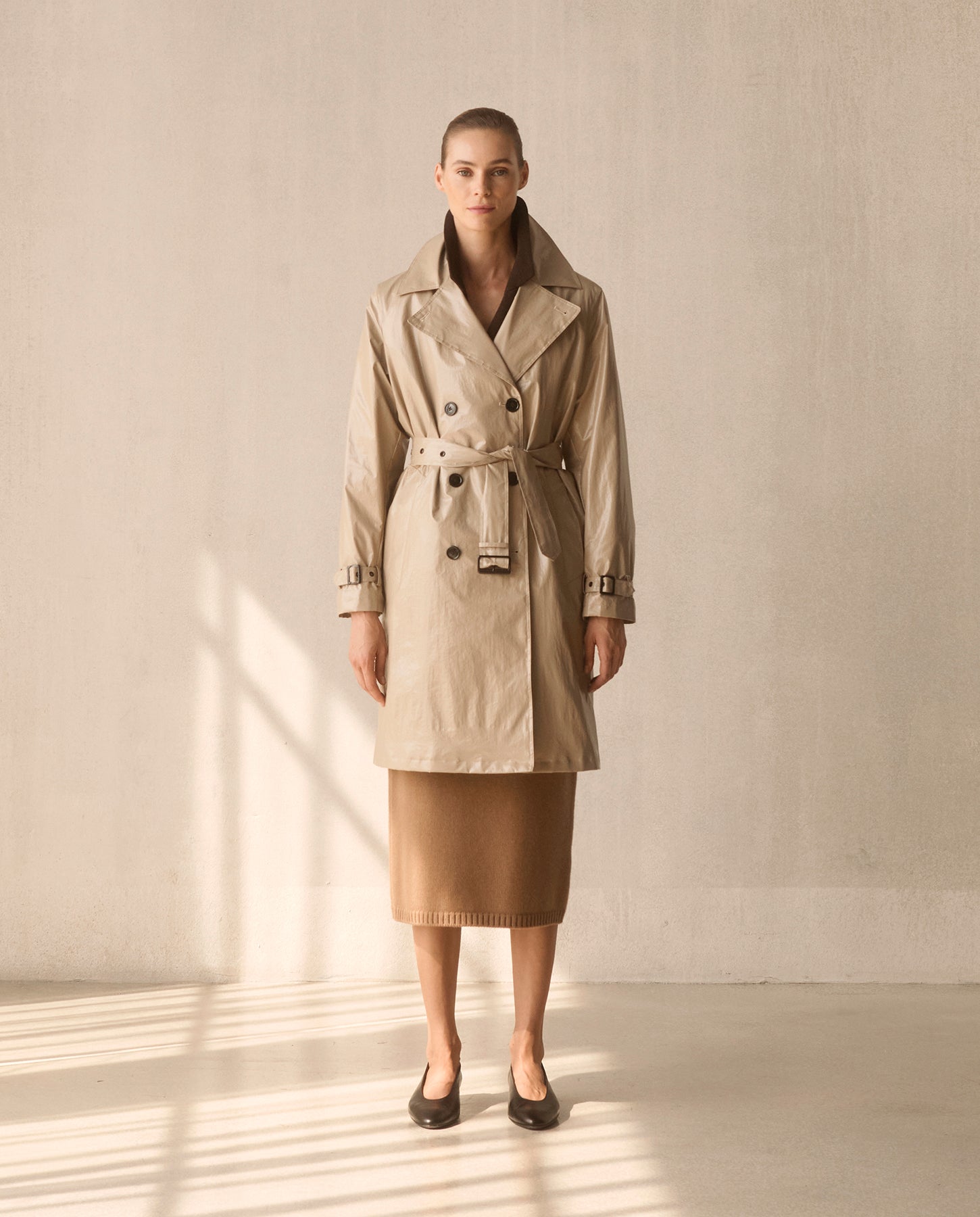 Double Breasted Trench - Tan – Jane Post