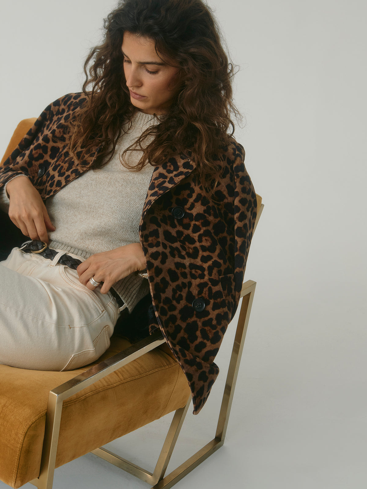 Velvet Pea Coat