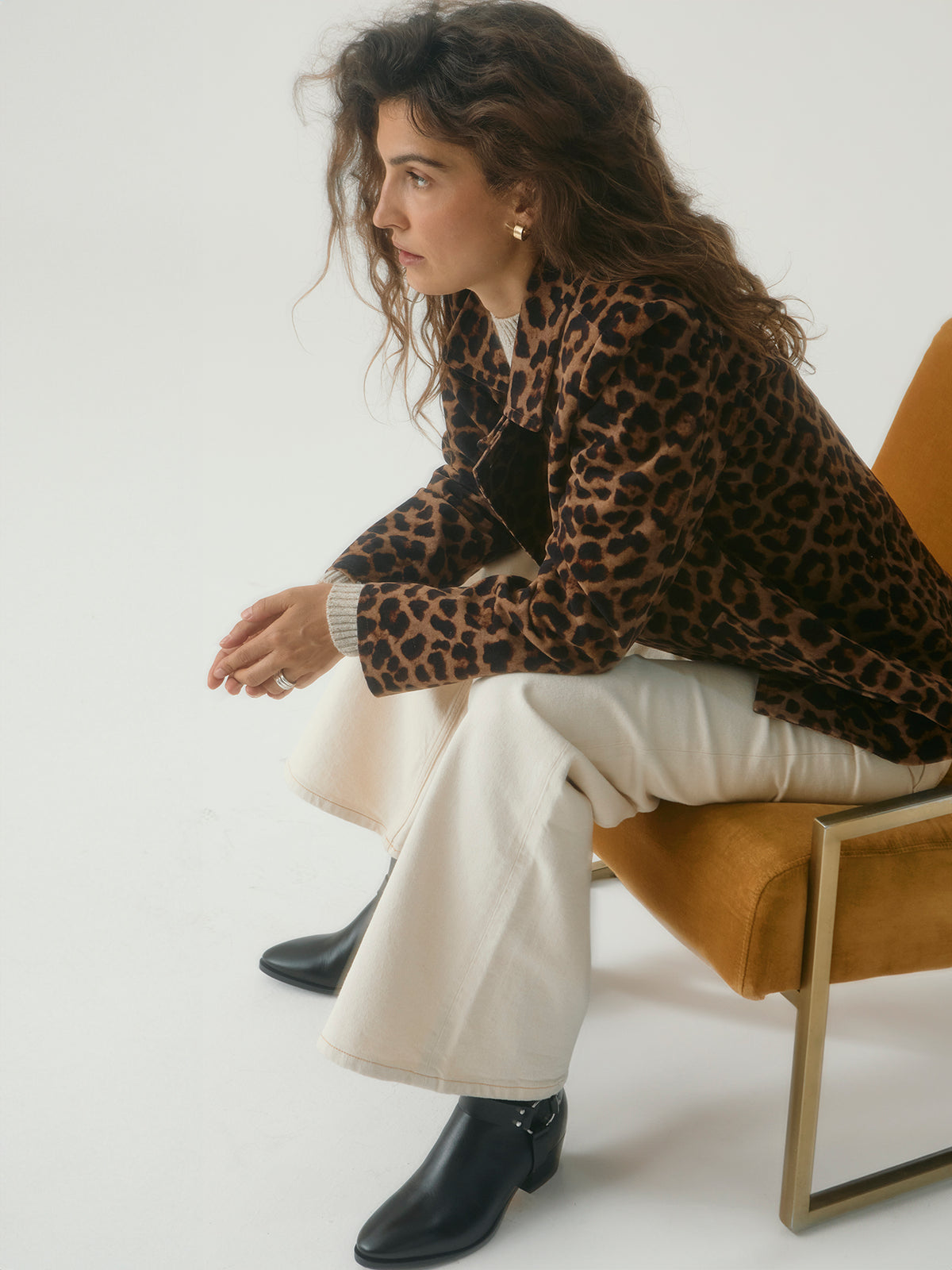 Velvet Pea Coat