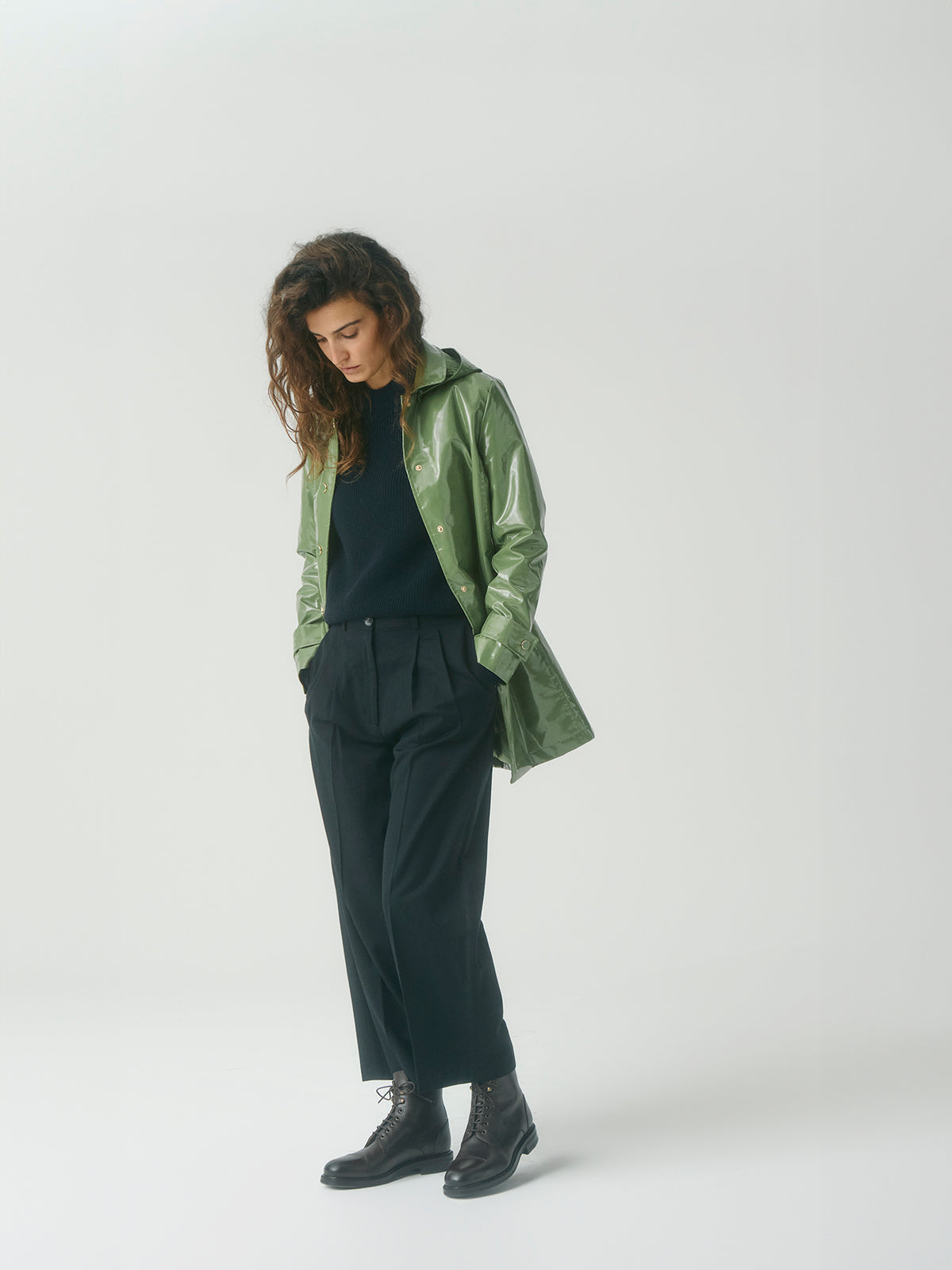 Iconic Princess Slicker - Olive
