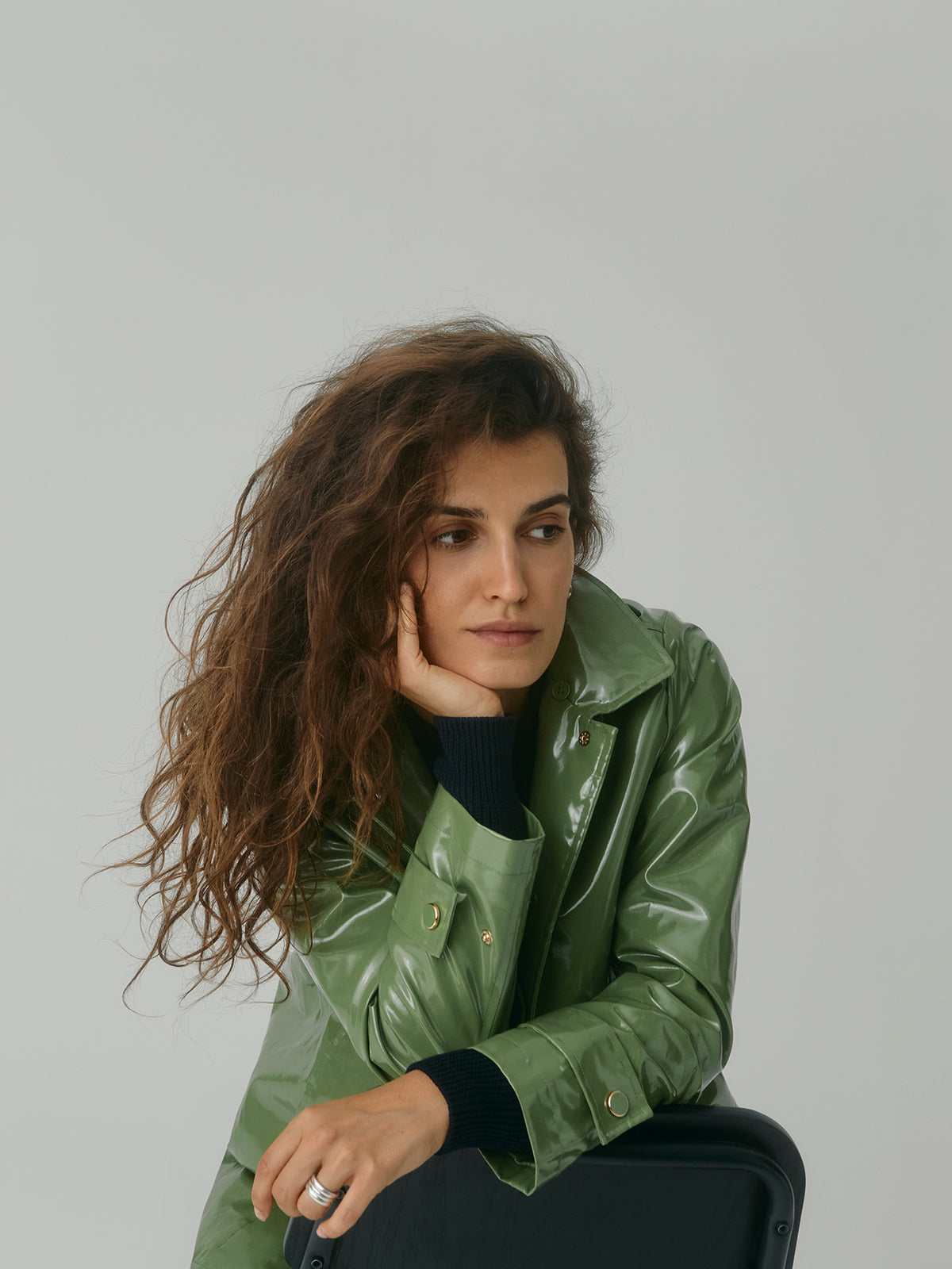 Iconic Princess Slicker - Olive