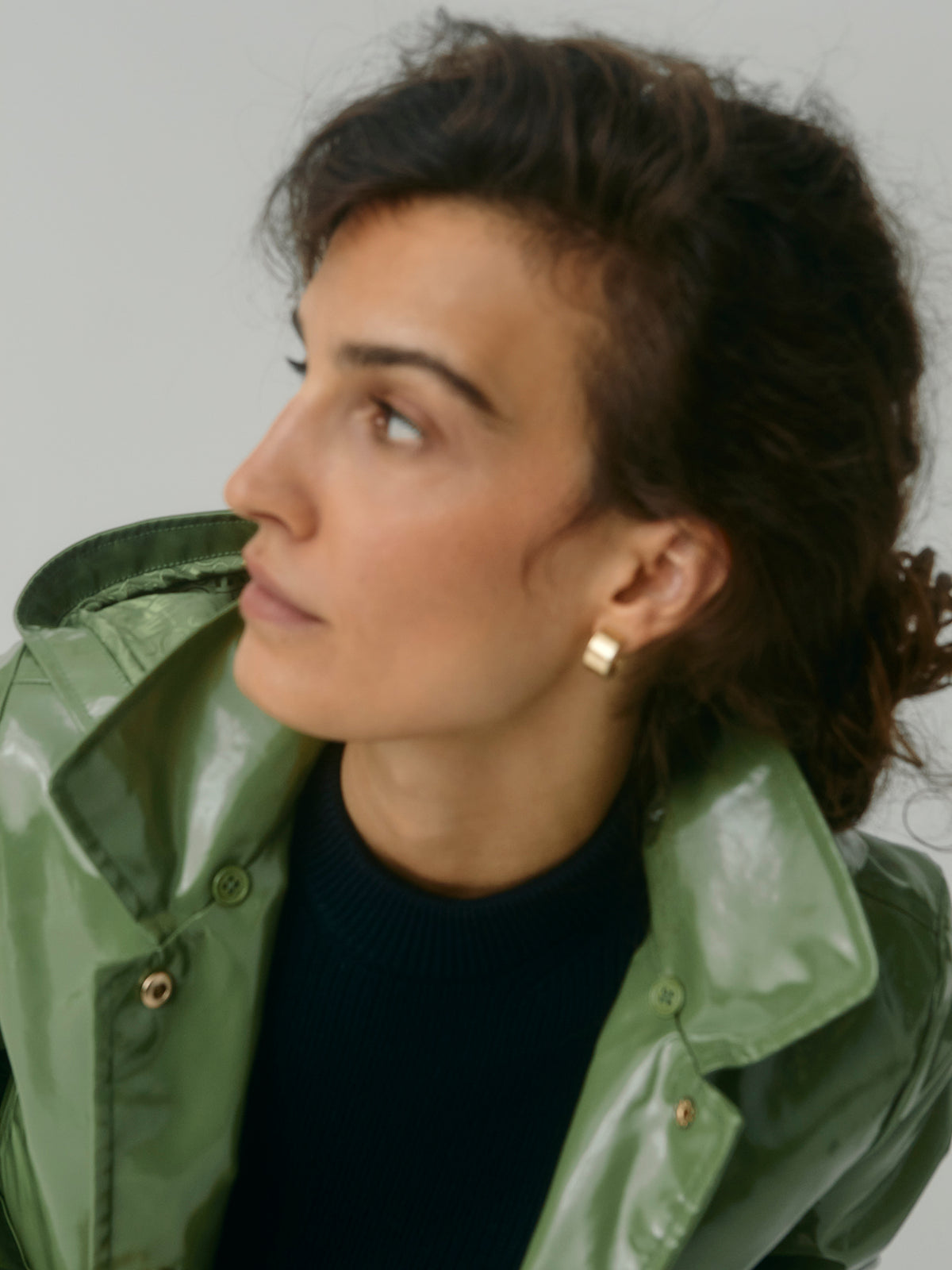 Iconic Princess Slicker - Olive
