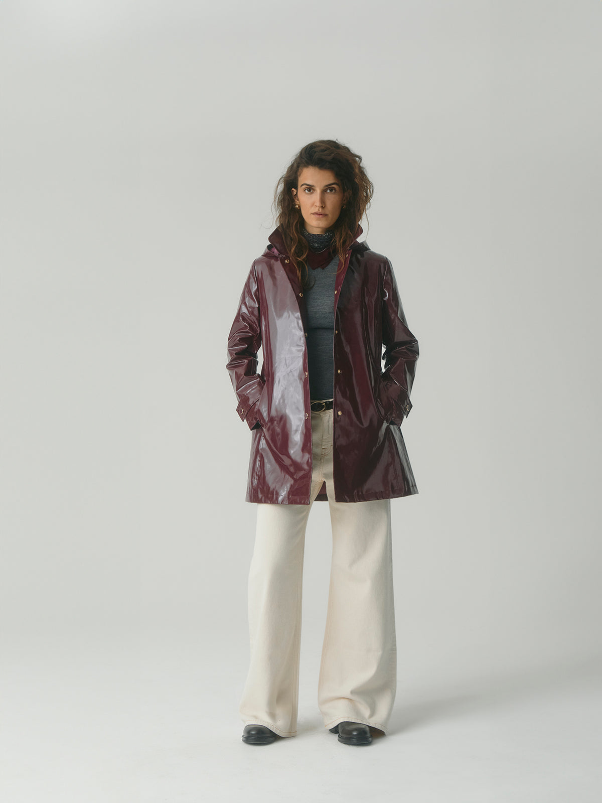 Iconic Princess Slicker - Deep Red