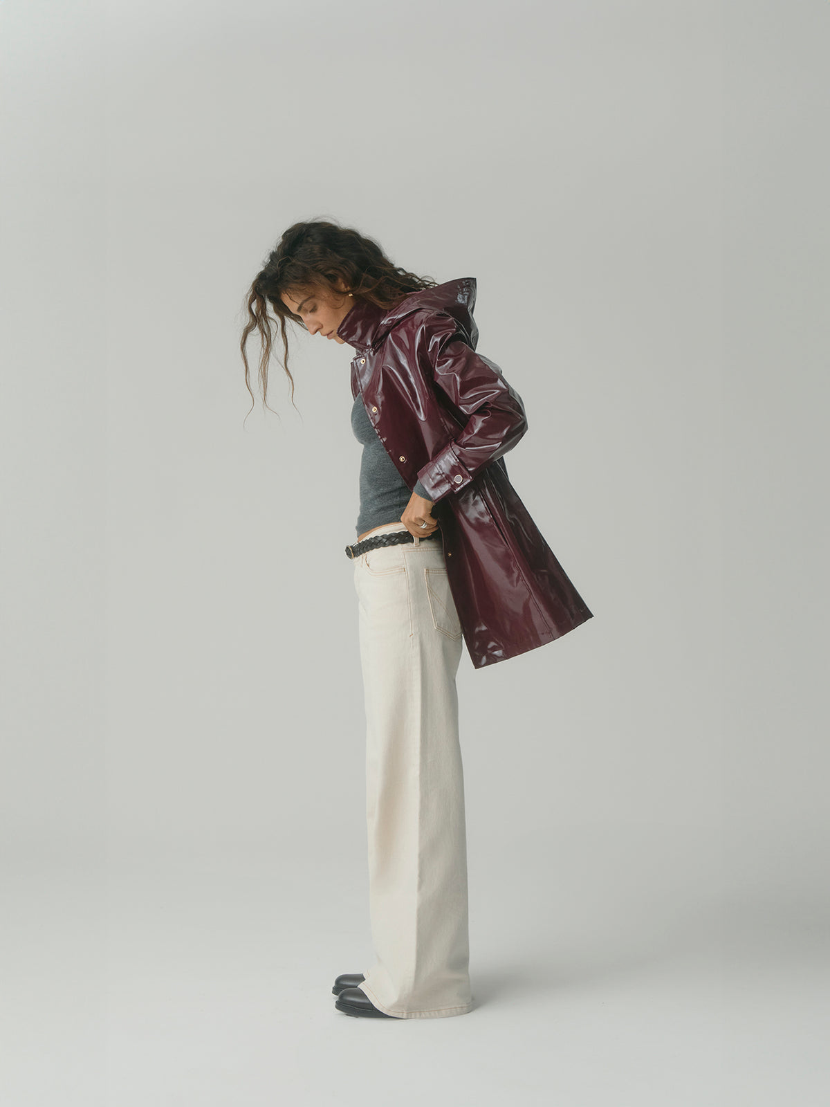 Iconic Princess Slicker - Deep Red