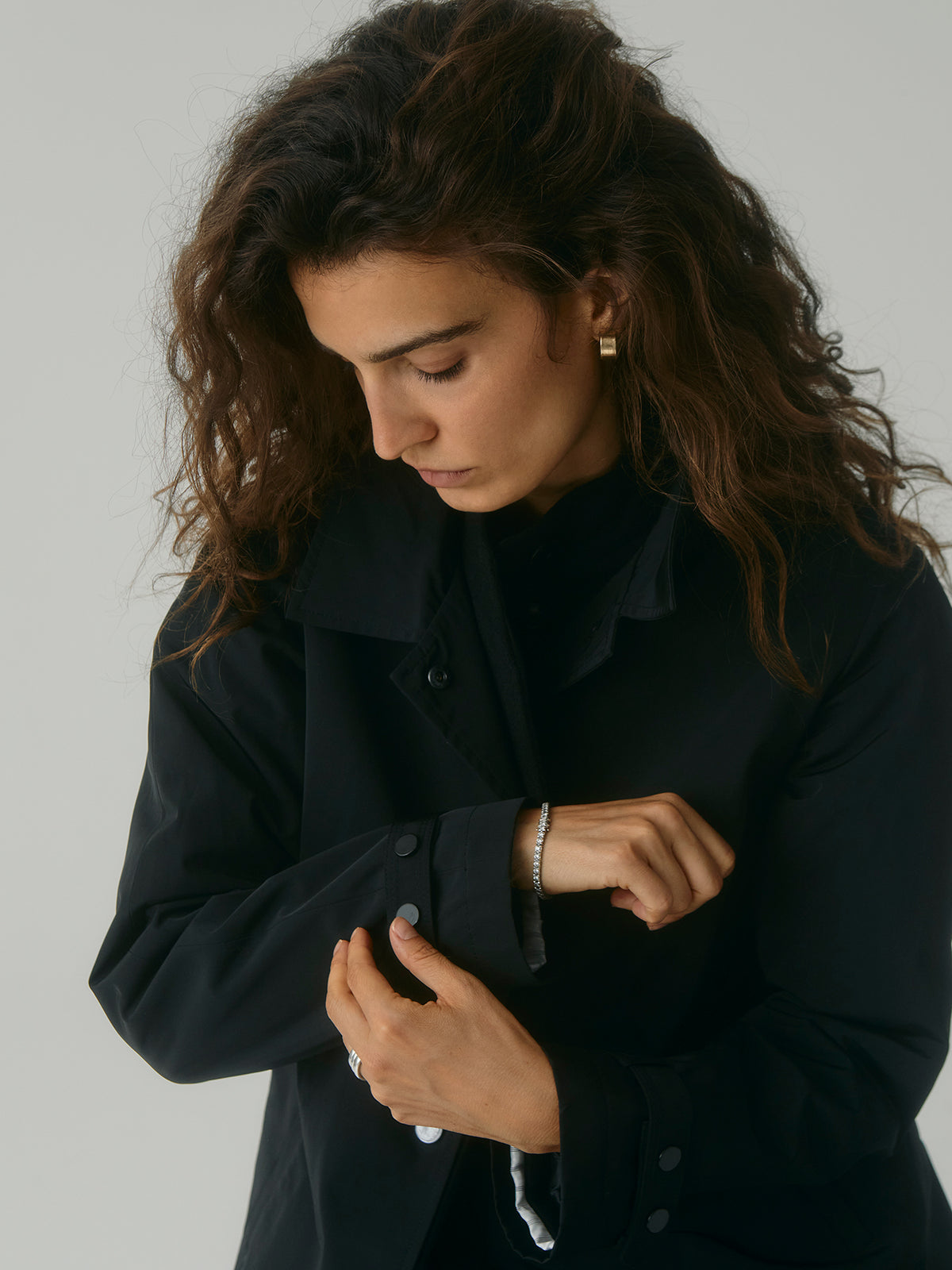Black Iconic Cashmere Double Coat
