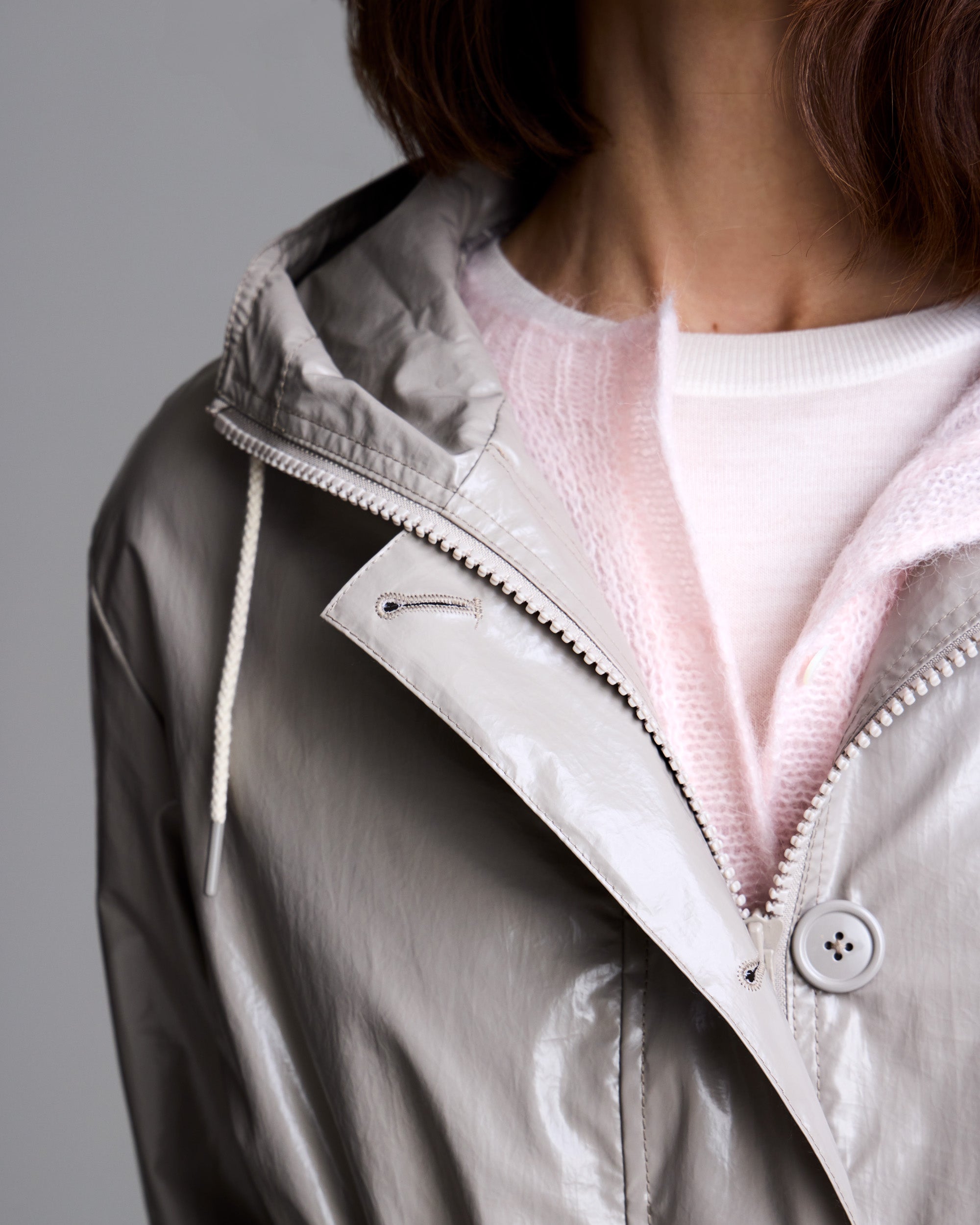 Hamptons Parka - Warm Grey - Jane Post