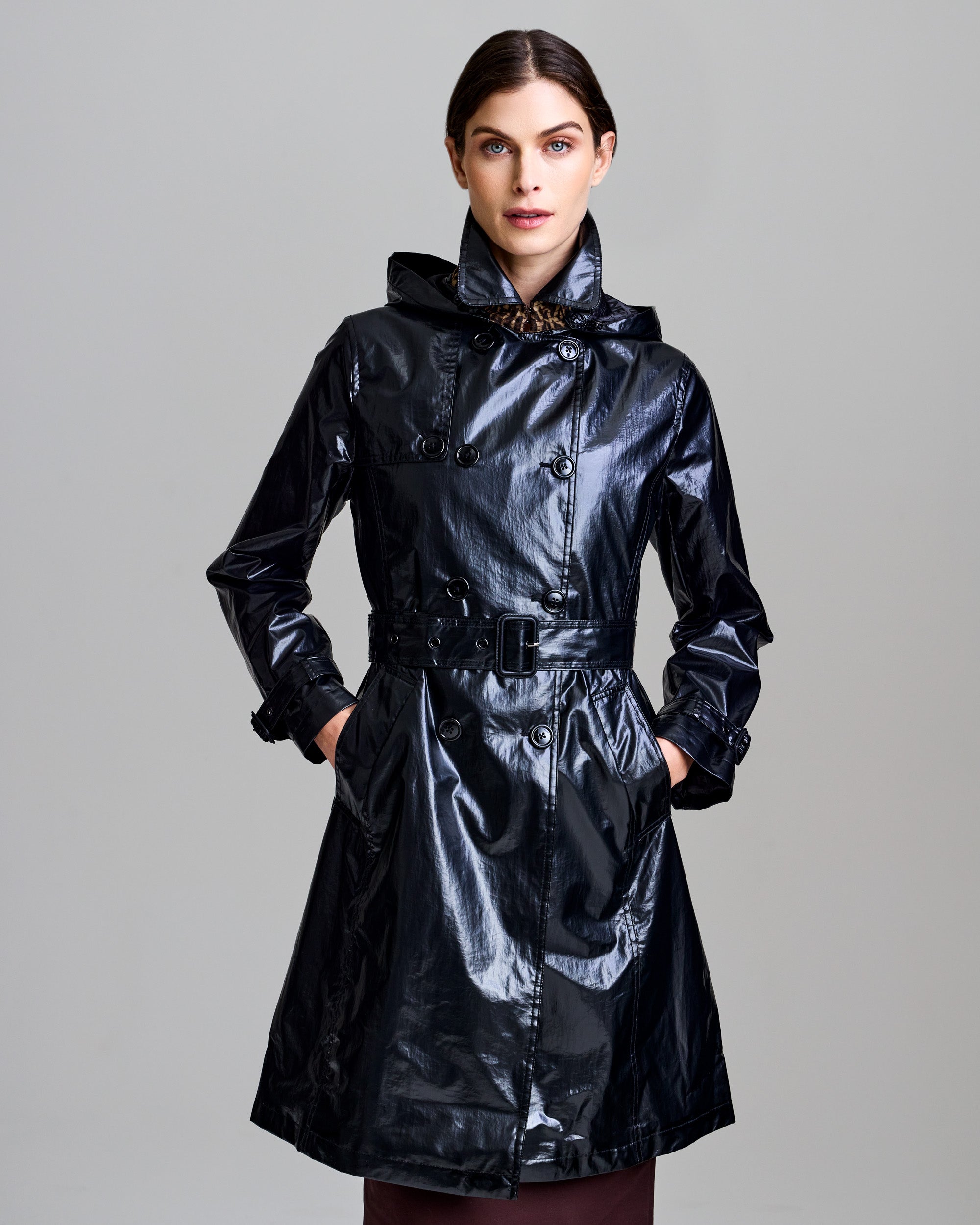 ジャケット・アウター noill vintage long leather trench coat Niiyyjj Long Oversized Leather Trench Coat For Women Long