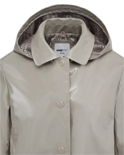 Iconic Princess Slicker - Warm Grey