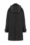 Black Iconic Cashmere Double Coat