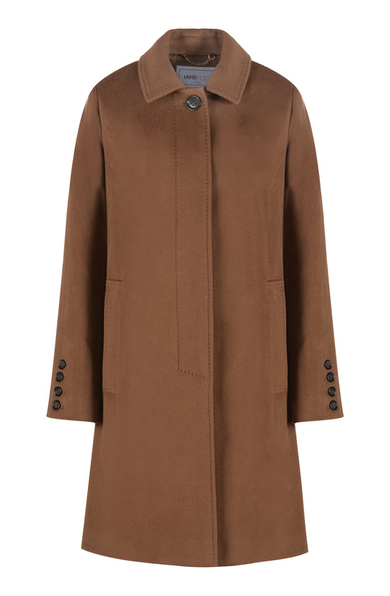 LORO PIANA WOOL CLASSIC COAT
