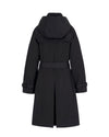 Perfect Trench with Detachable Wool Lining - Black