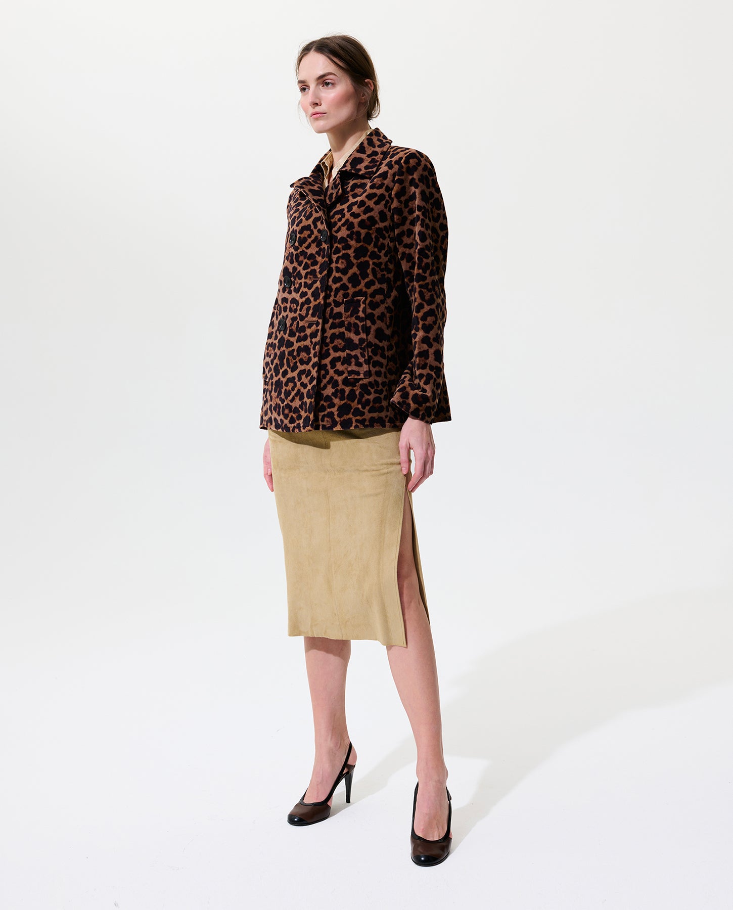 Velvet Pea Coat – Jane Post