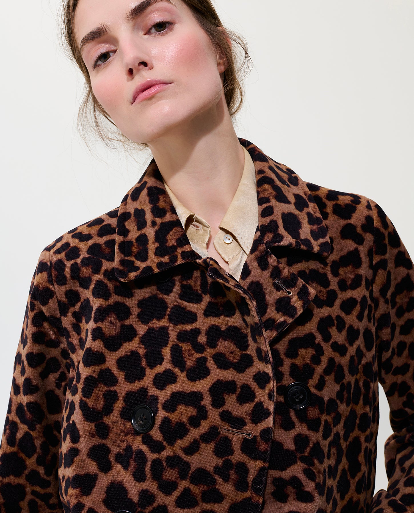 Velvet Pea Coat – Jane Post
