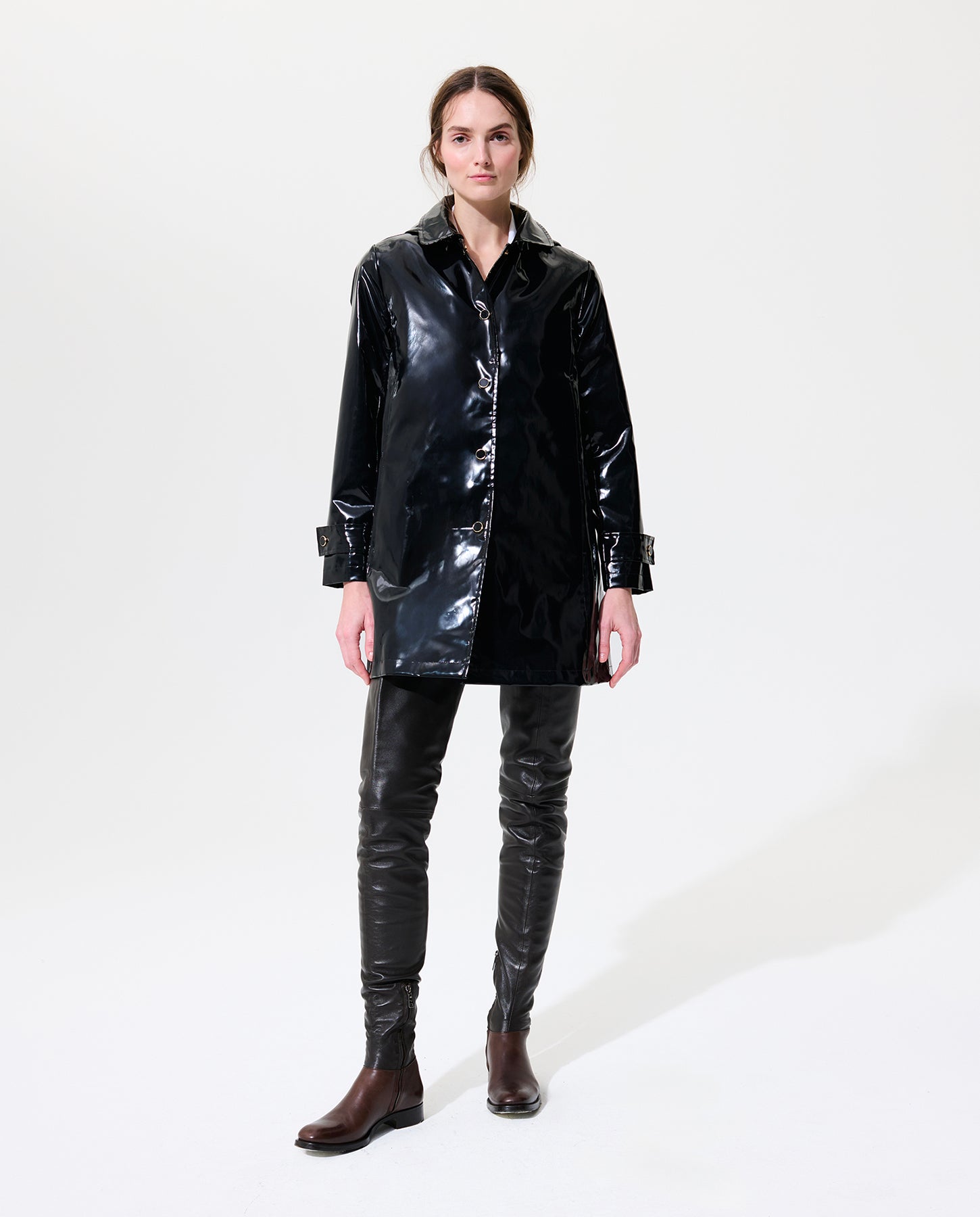 Iconic Princess Slicker - Black – Jane Post