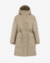 Hamptons Parka - Warm Grey