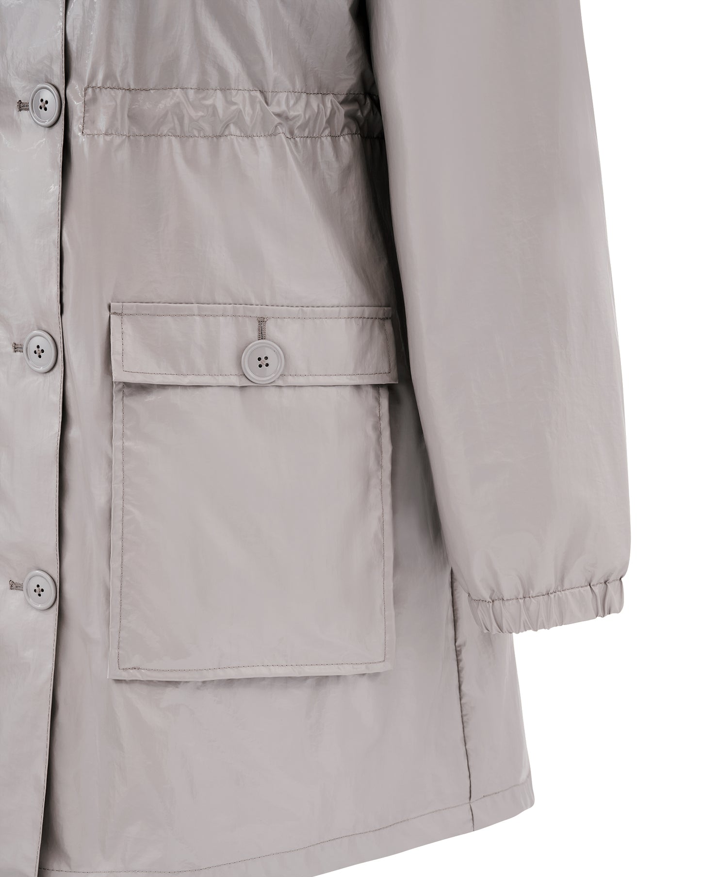 Hamptons Parka - Warm Grey