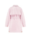 Belted Safari Jacket - Blush Pink