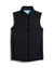 Navy Cashmere blend quilted vest