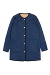 Quilted reversible coat