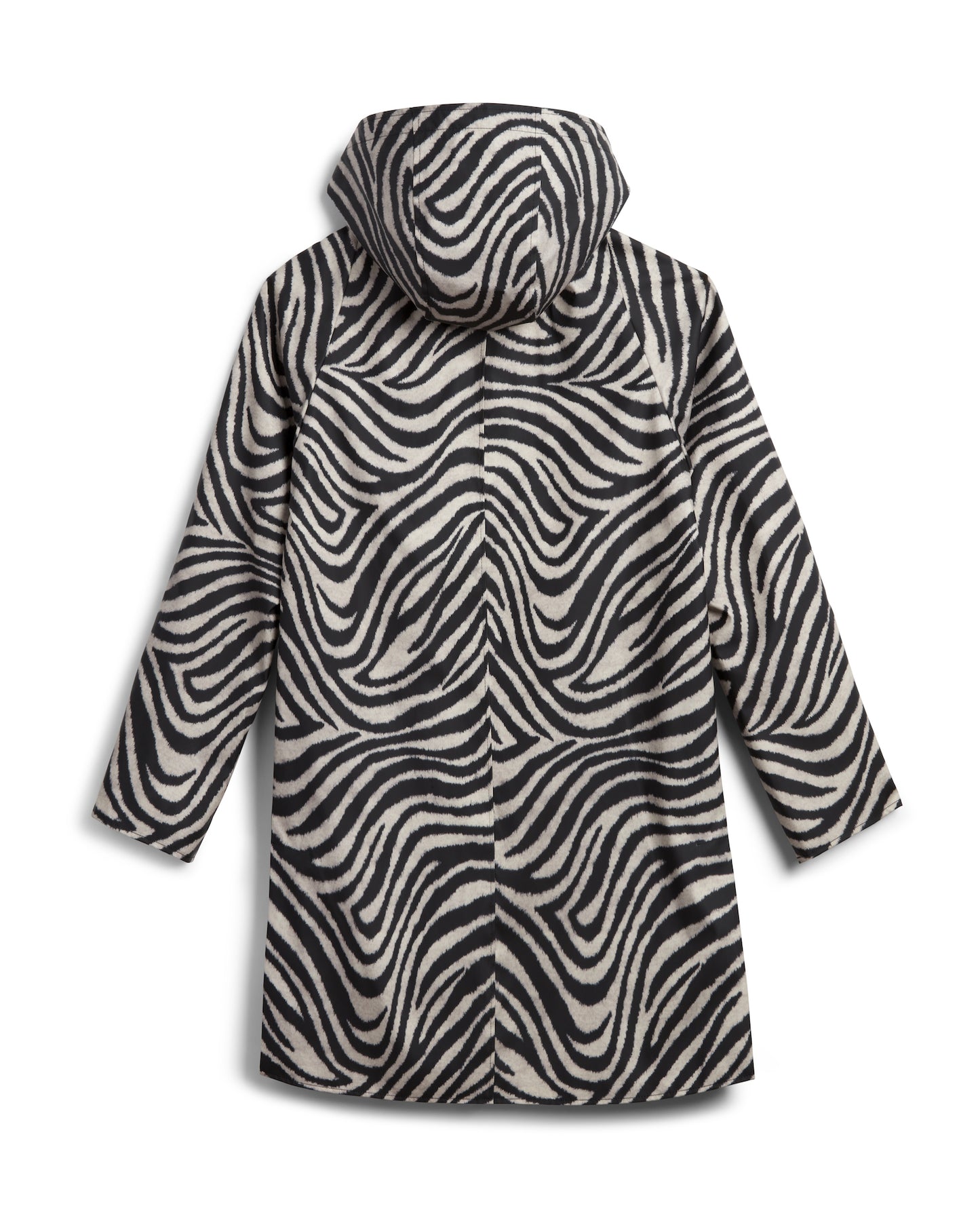 Zebra Print Rain Coat