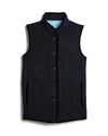 Cashmere blend quilted vest